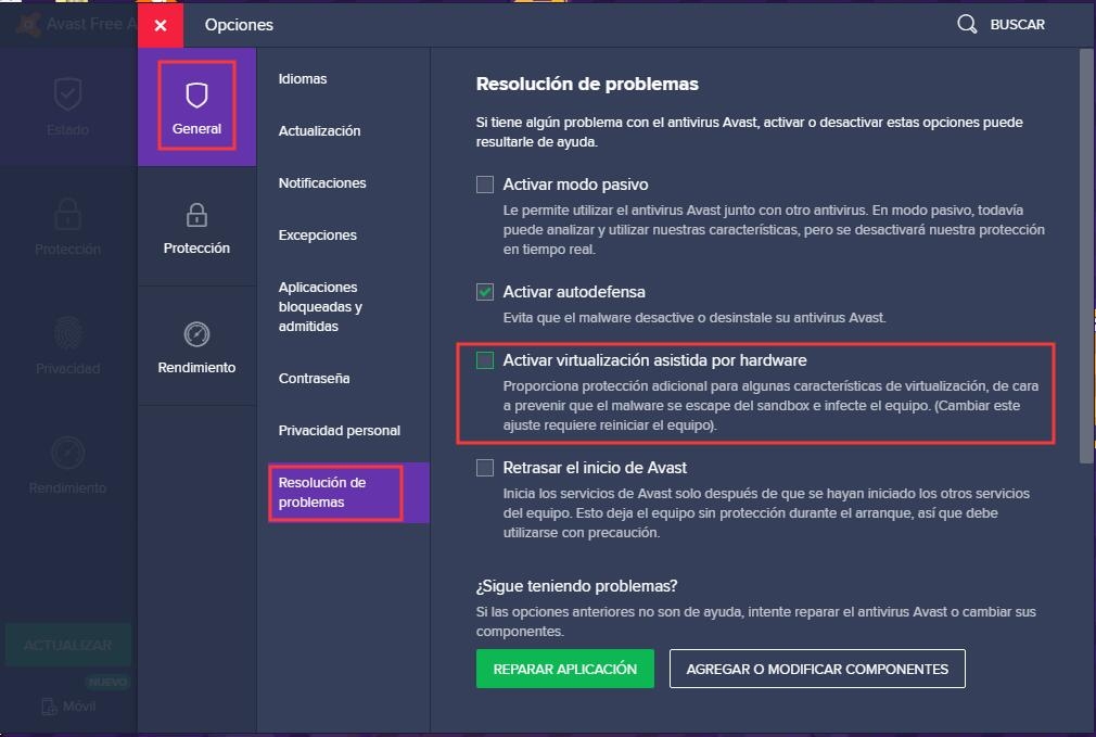 Solución al retraso resultante del software antivirus