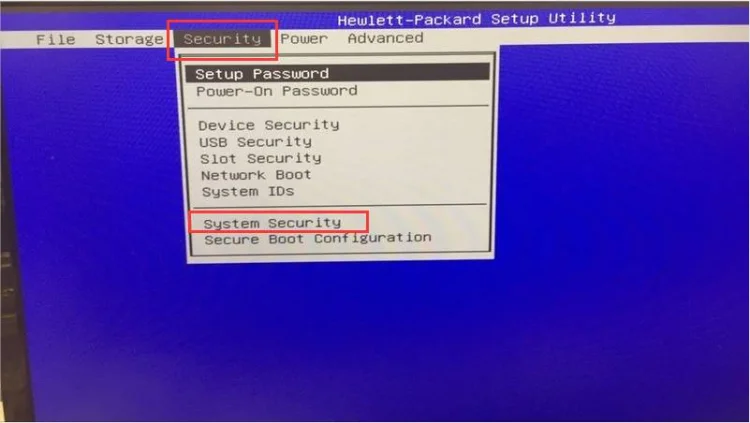 Как включить VT на компьютере или ноутбуке HP?