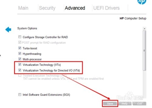 Как включить VT на компьютере или ноутбуке HP?